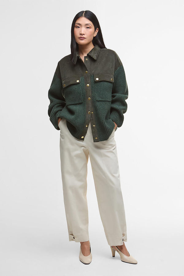 Overshirt lavorata Maxine