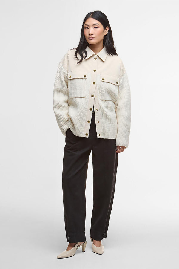 Overshirt lavorata Maxine