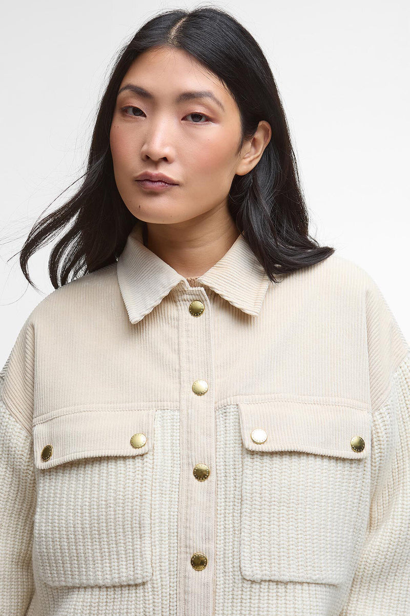 Overshirt lavorata Maxine