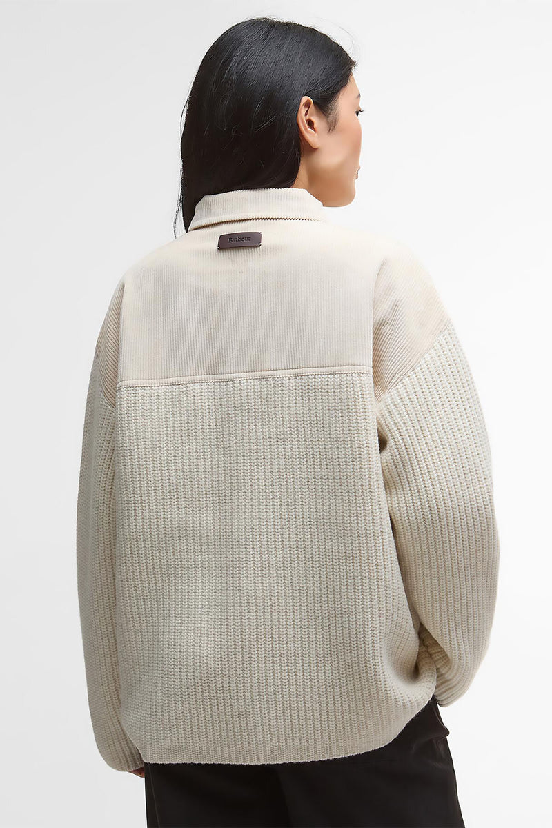 Overshirt lavorata Maxine
