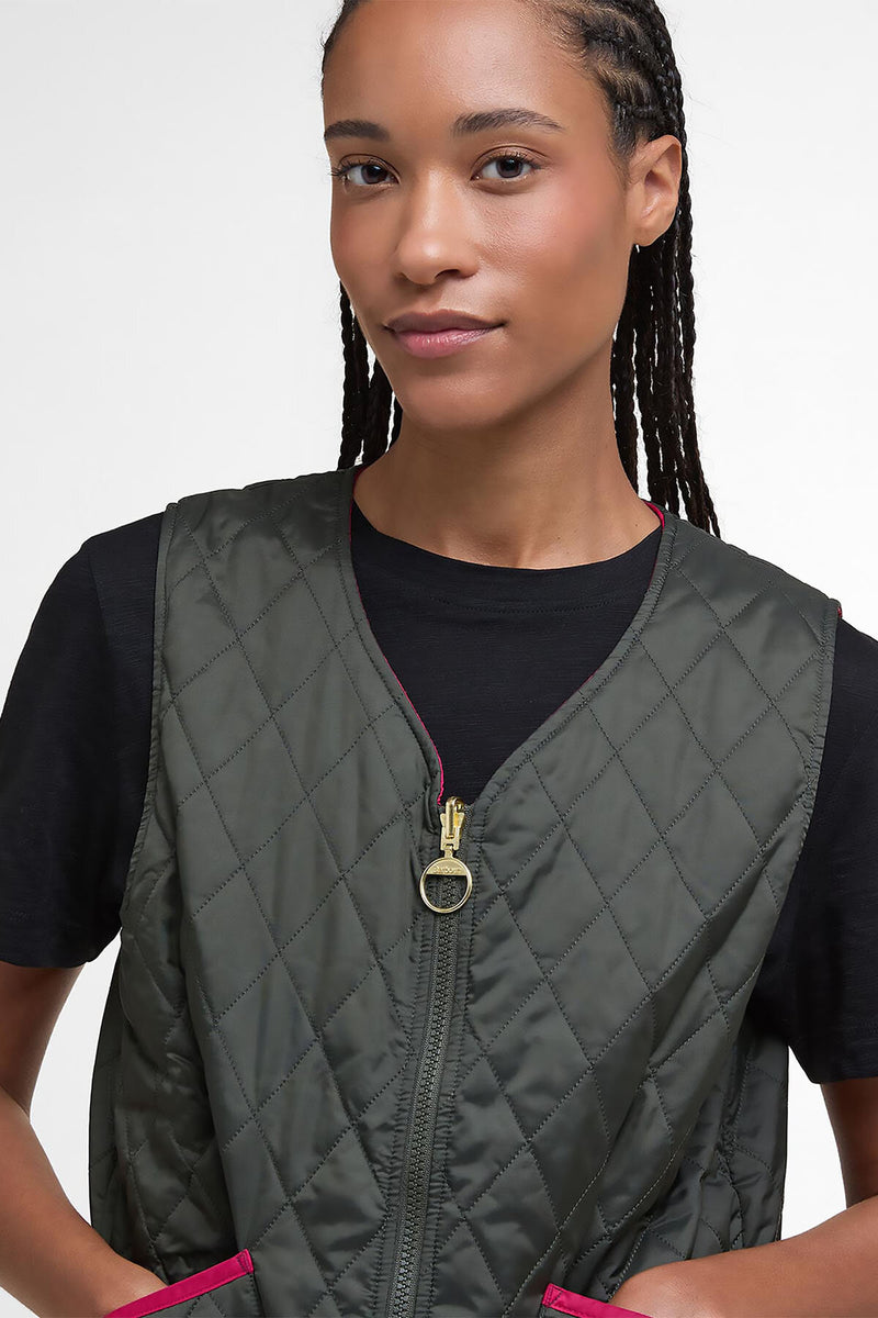 Gilet trapuntato reversibile My Barbour