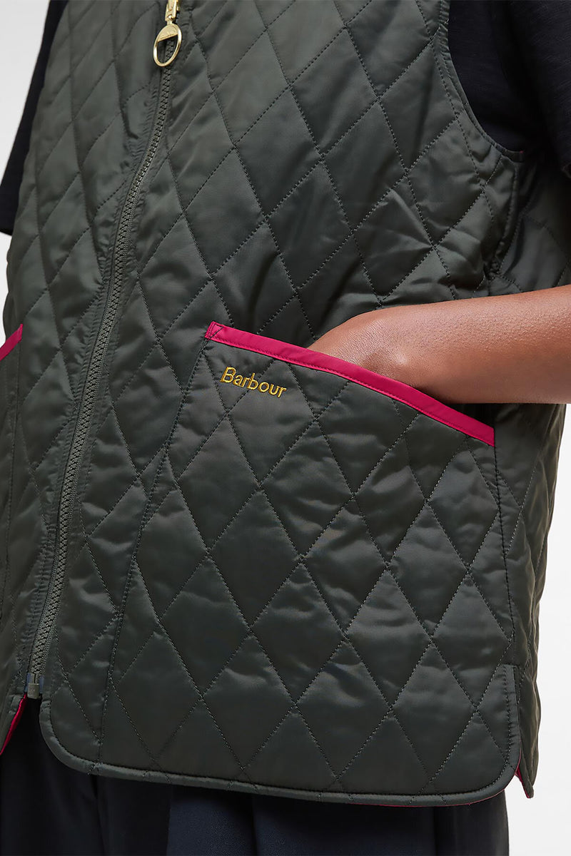 Gilet trapuntato reversibile My Barbour