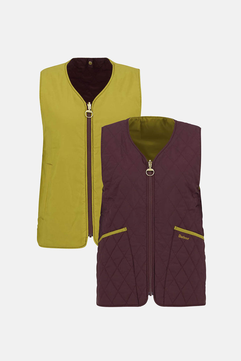 Gilet trapuntato reversibile My Barbour