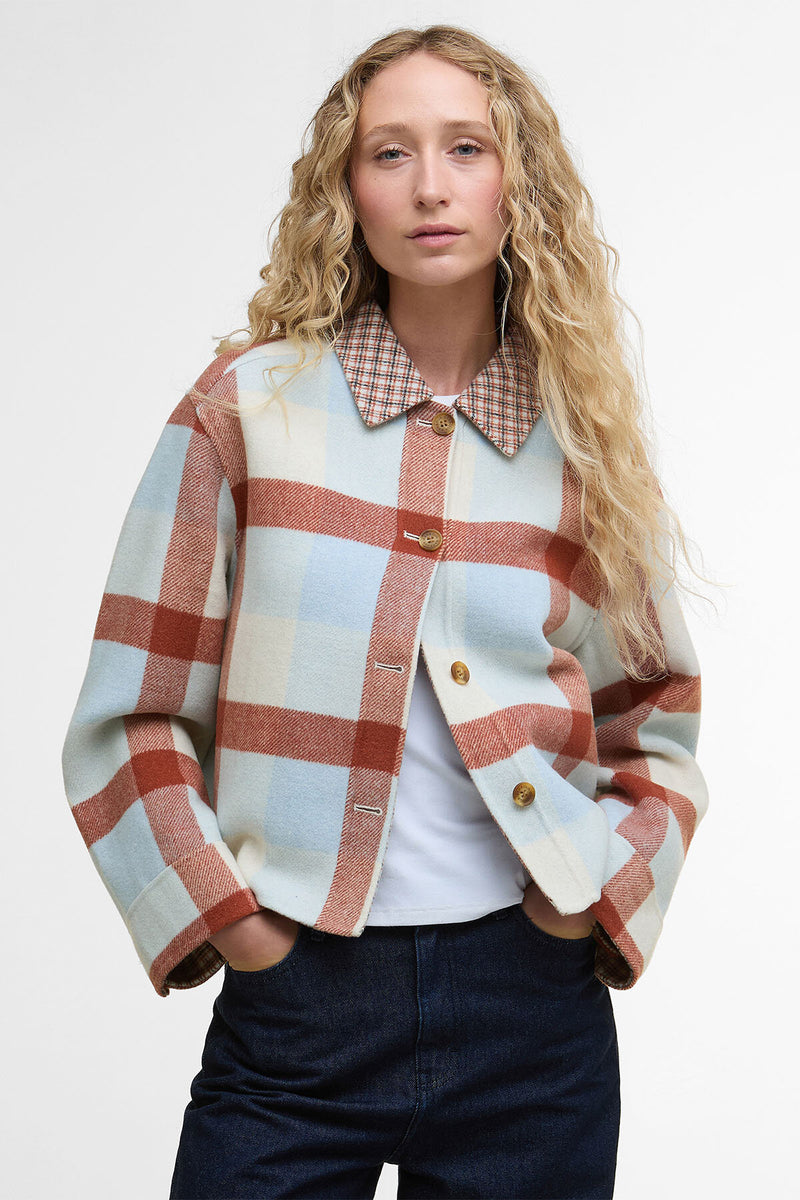 Overshirt Robyn in tartan