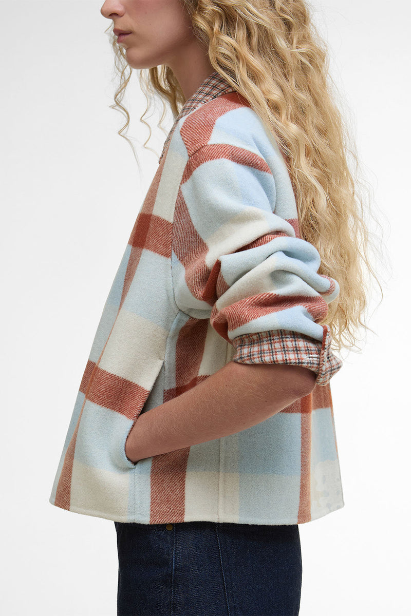 Overshirt Robyn in tartan