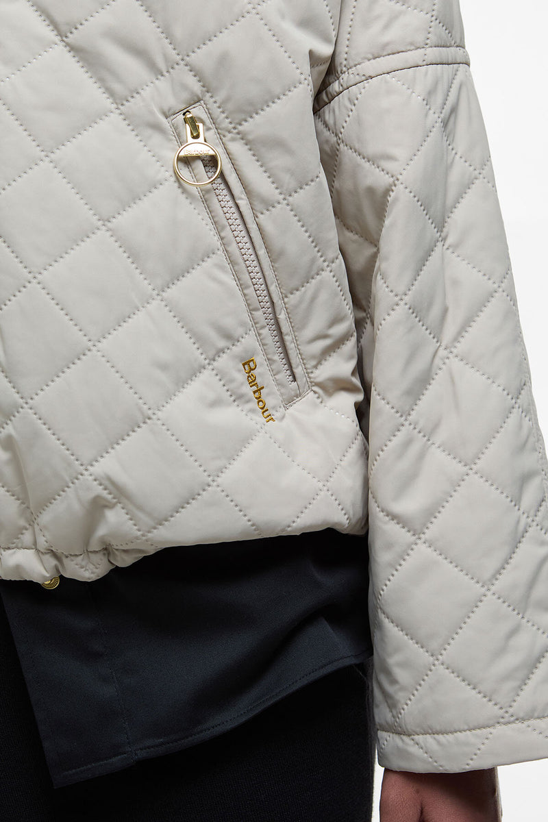 Emlyn Quilted Bomber Jacket