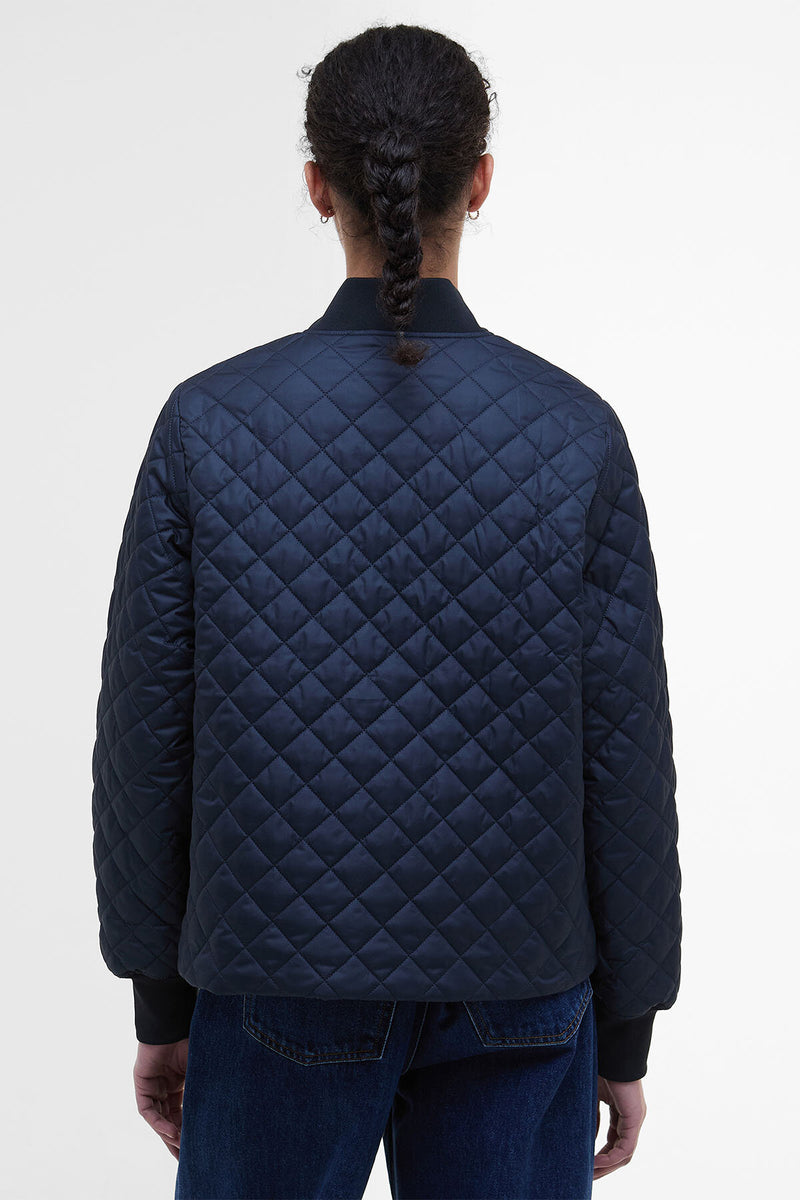 Reyna Quilted Bomber Jacket