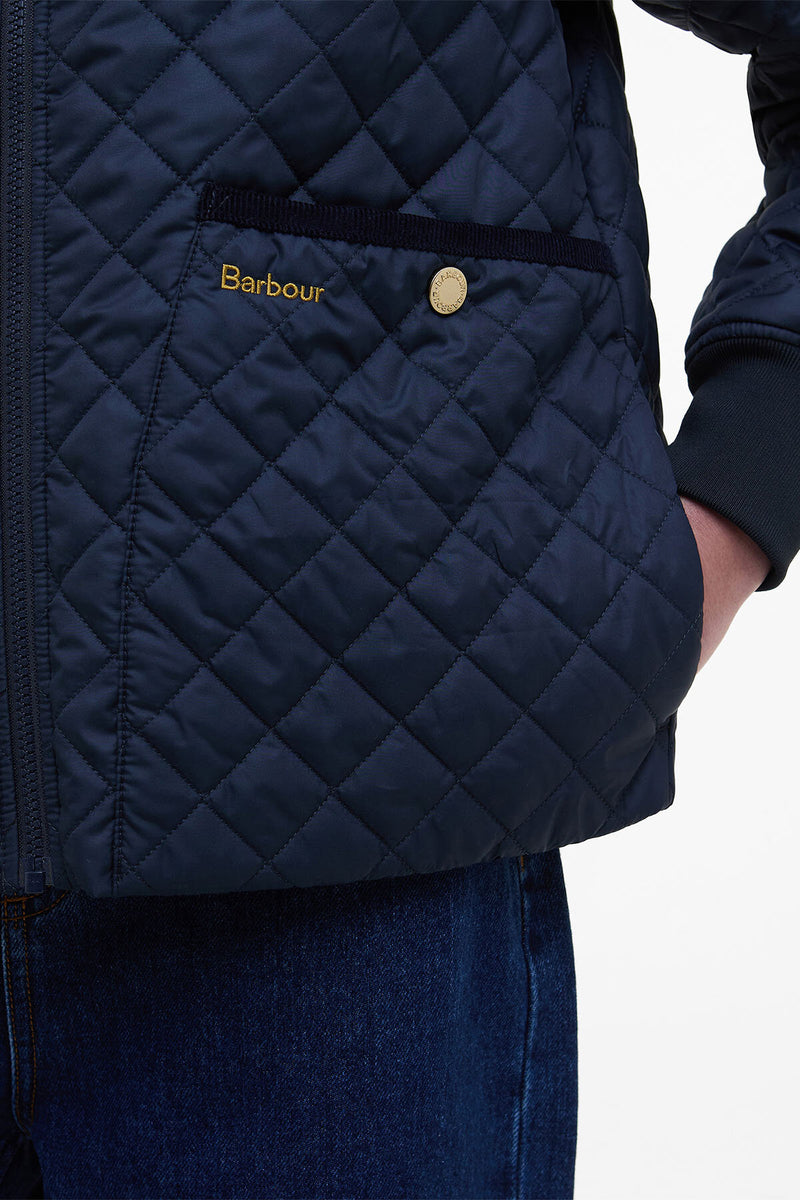 Reyna Quilted Bomber Jacket