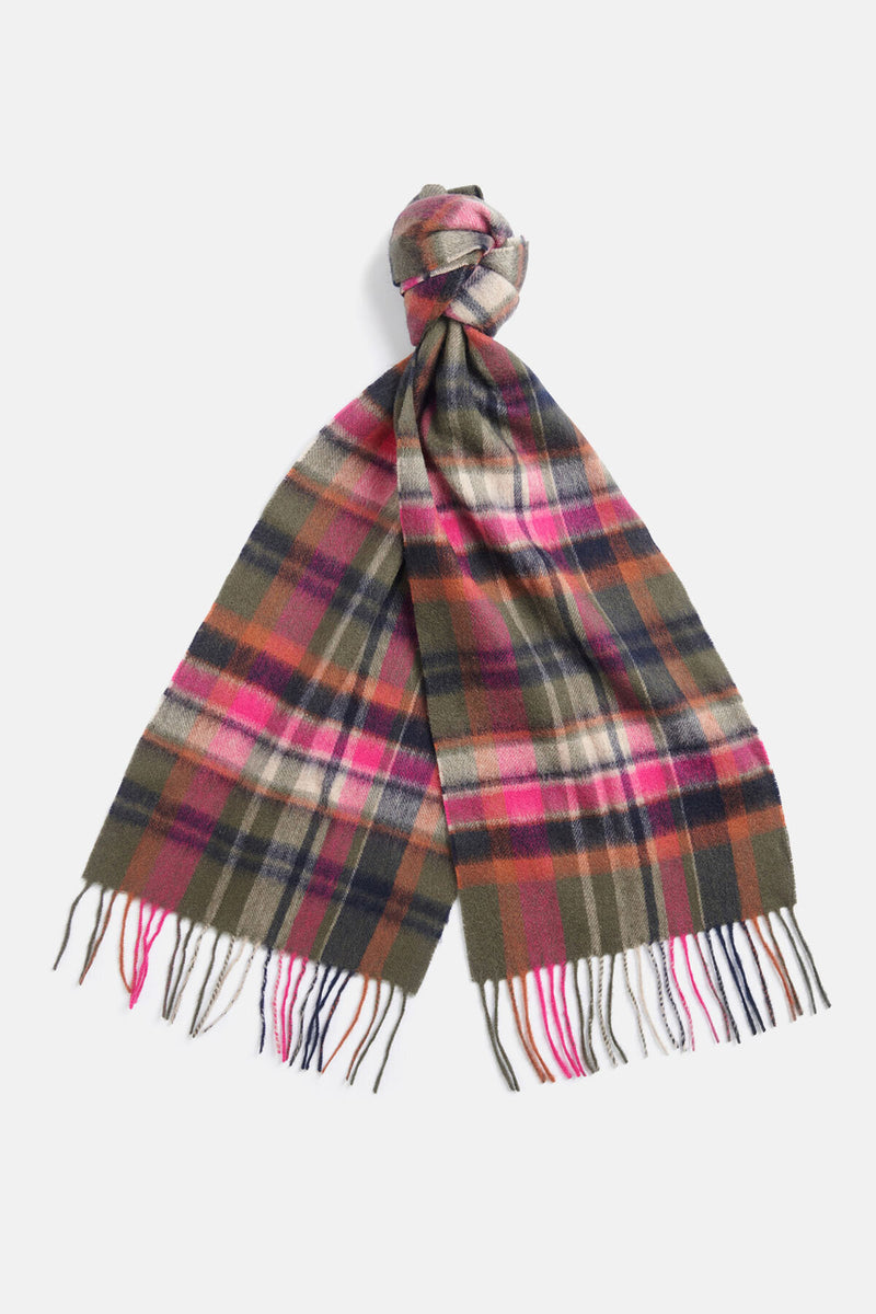 Vintage Winter Plaid Scarf