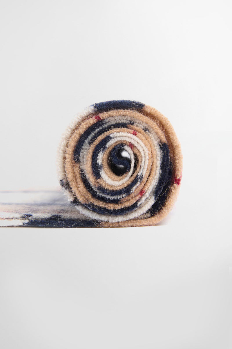 Sciarpa con motivo tartan