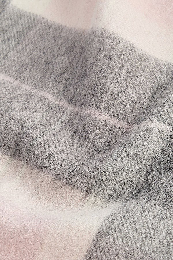 Sciarpa con motivo tartan