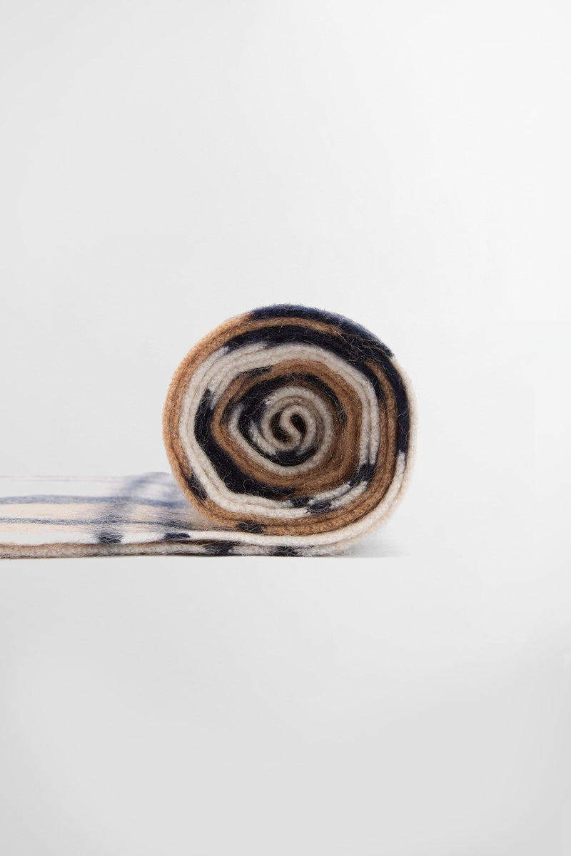 Sciarpa in cashmere con motivo tartan