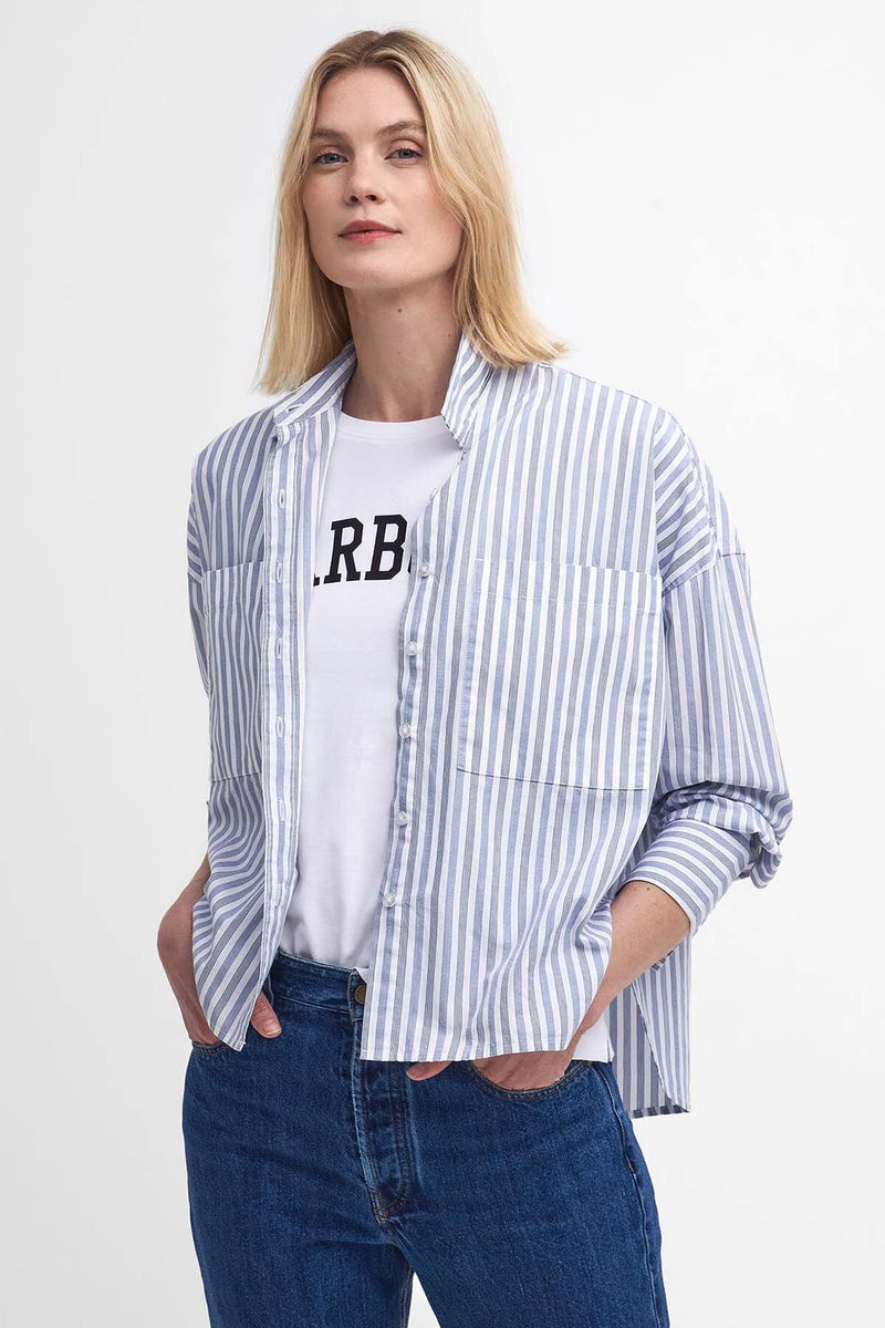 Violetta Striped Long-Sleeved Shirt