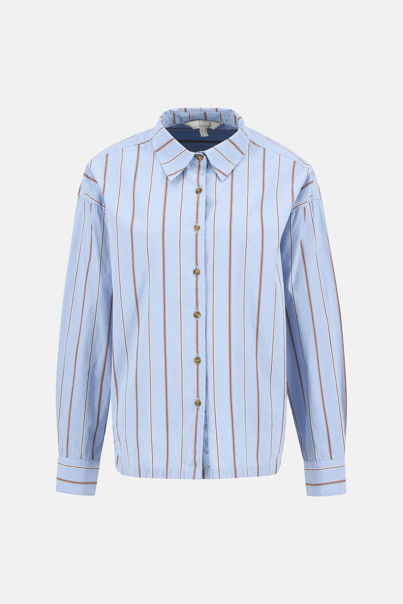Saffron Striped Relaxed Shirt