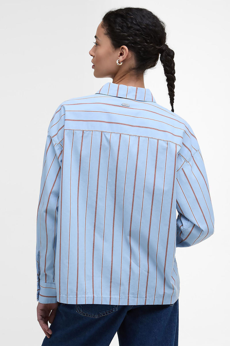 Saffron Striped Relaxed Shirt