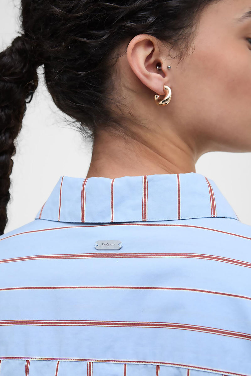Saffron Striped Relaxed Shirt