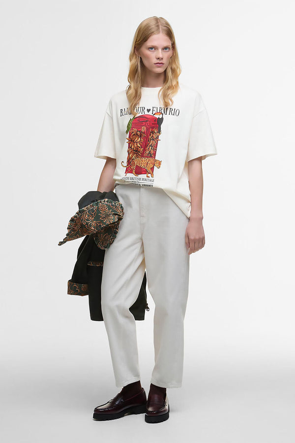 Barbour x FARM Rio Maria Clara Graphic T-Shirt