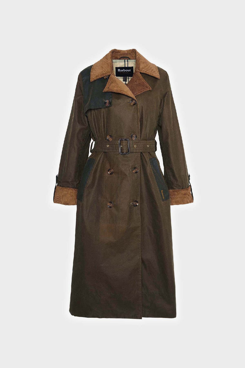 Brackley Waxed Trench Coat