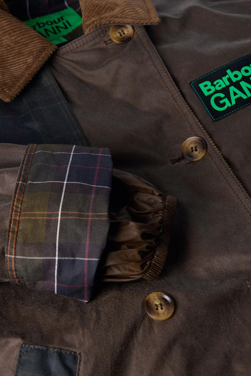 Barbour Ganni Wax Trench