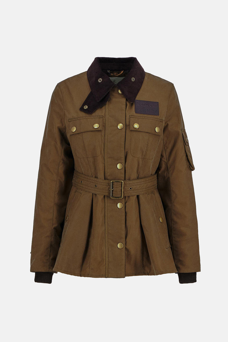 Barbour x ERDEM Constance Waxed Jacket