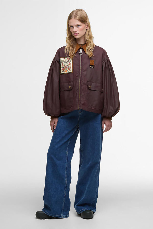 Barbour x FARM Rio Thais Waxed Jacket