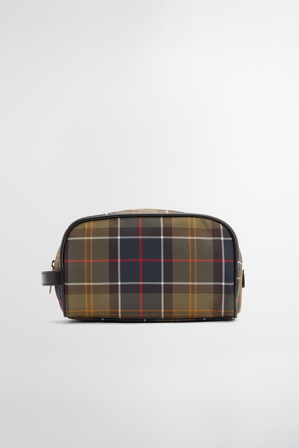 Astuccio da bagno in tartan