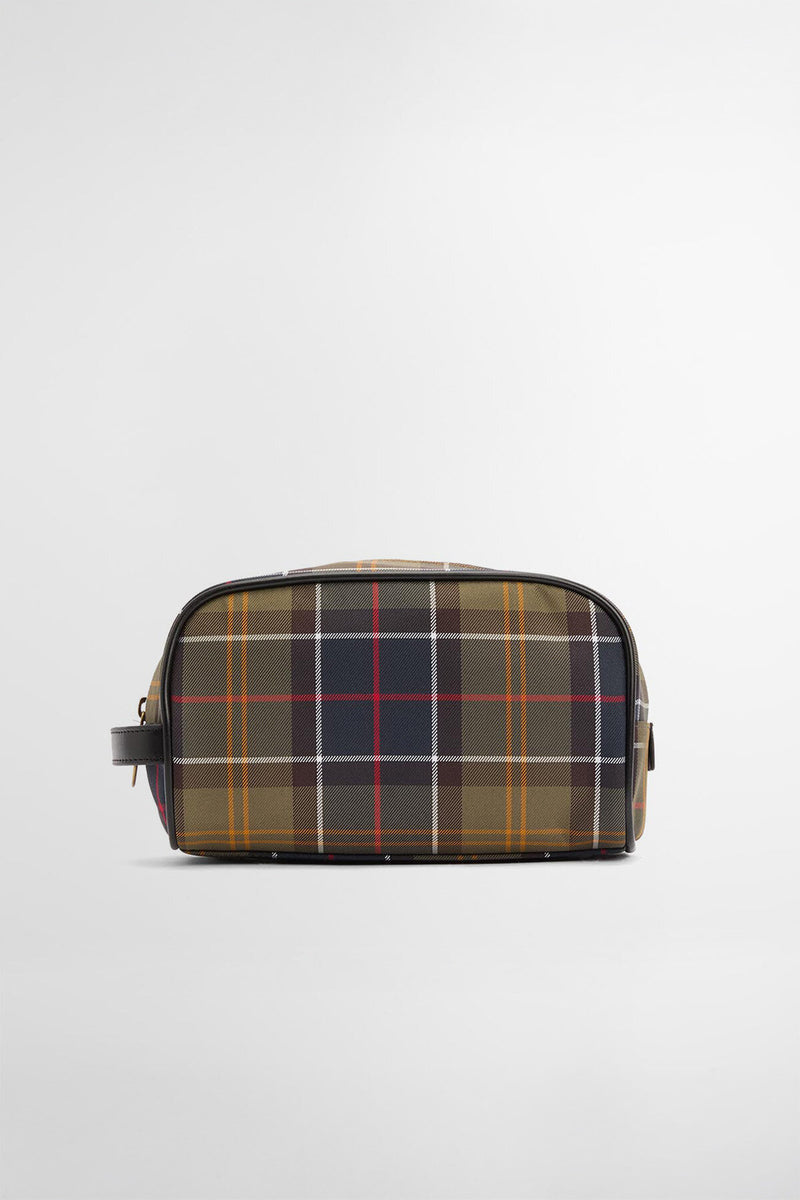 Astuccio da bagno in tartan