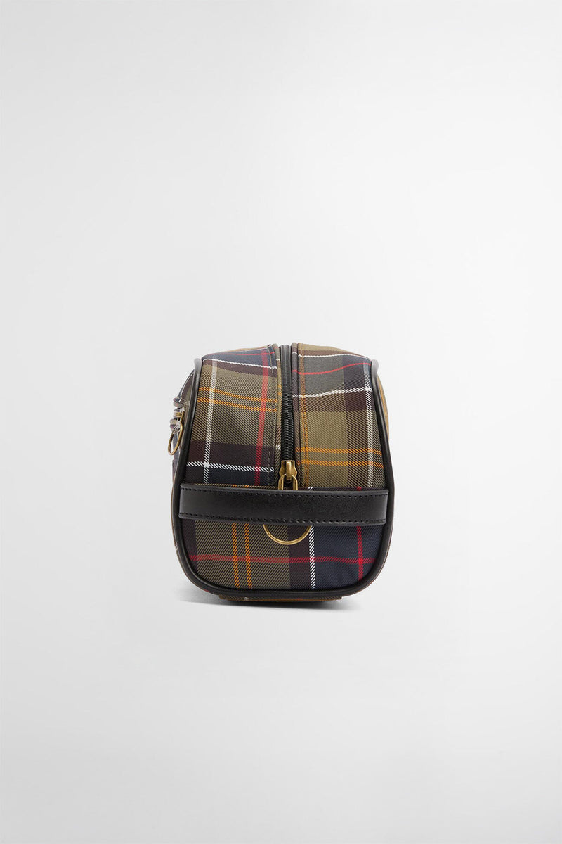 Astuccio da bagno in tartan