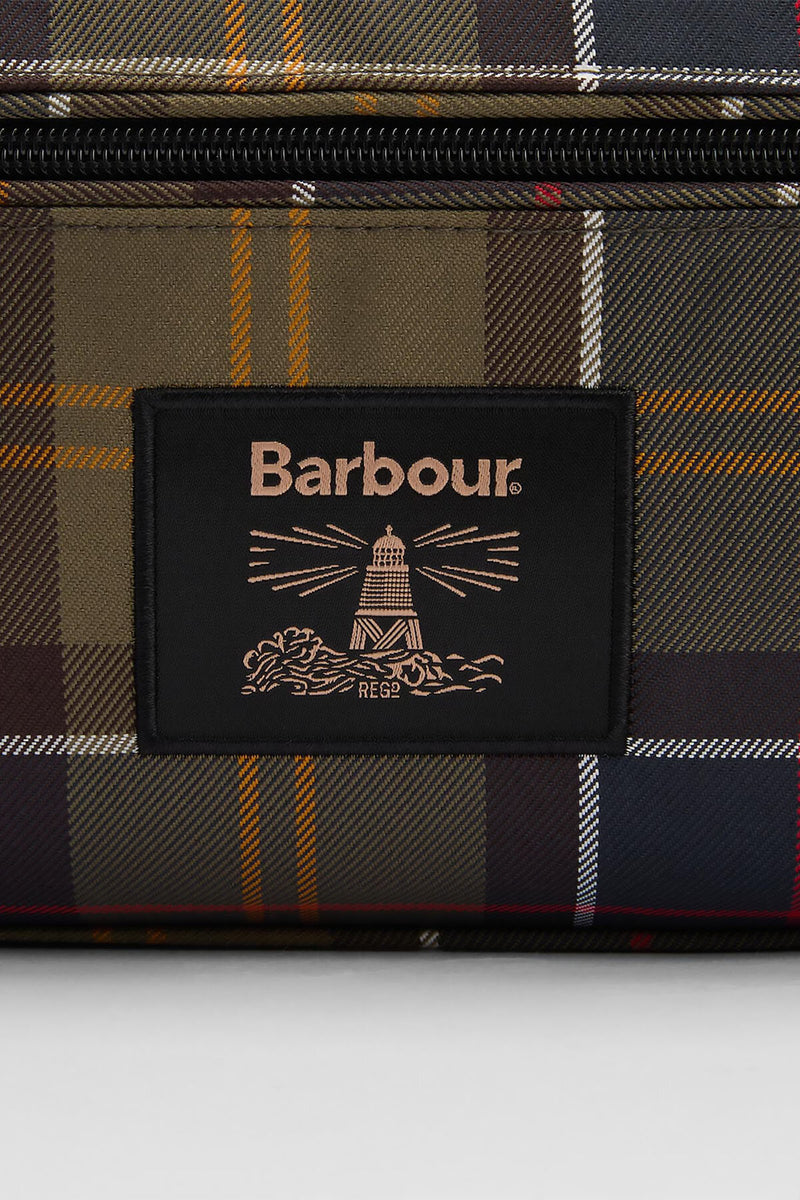 Astuccio da bagno in tartan