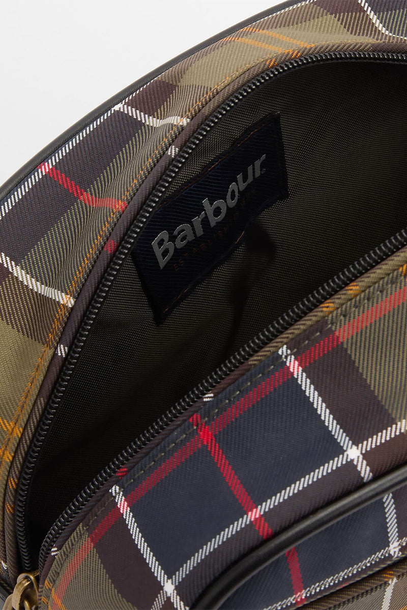 Astuccio da bagno in tartan