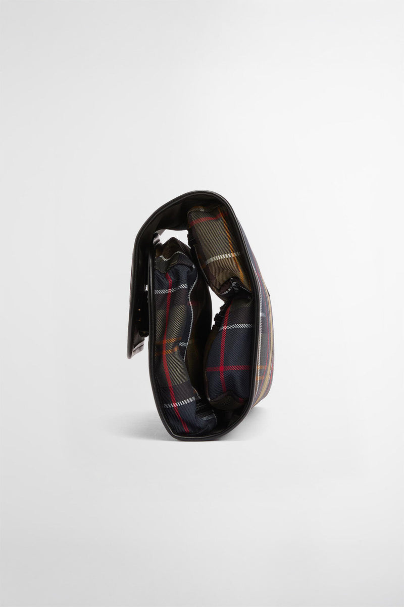 Astuccio da bagno da appendere in tartan