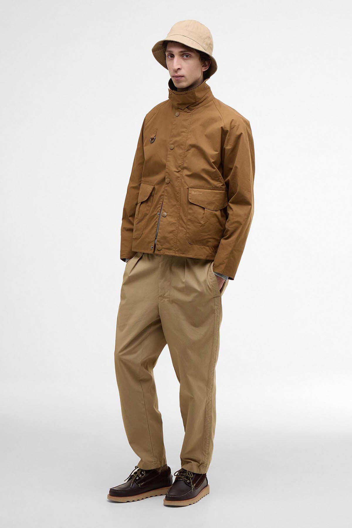 Barbour x NOAH Wading Casual Jacket Tobacco by Barbour | Men | WP