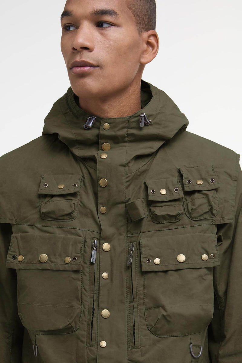 Giacca casual utility Field Barbour x TO KI TO