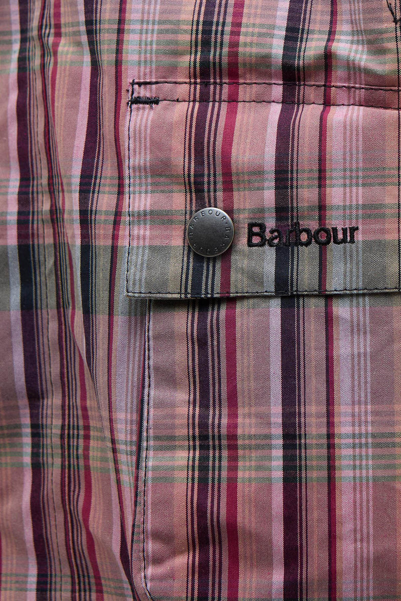 Giacca casual Bedale con motivo madras Barbour x NOAH