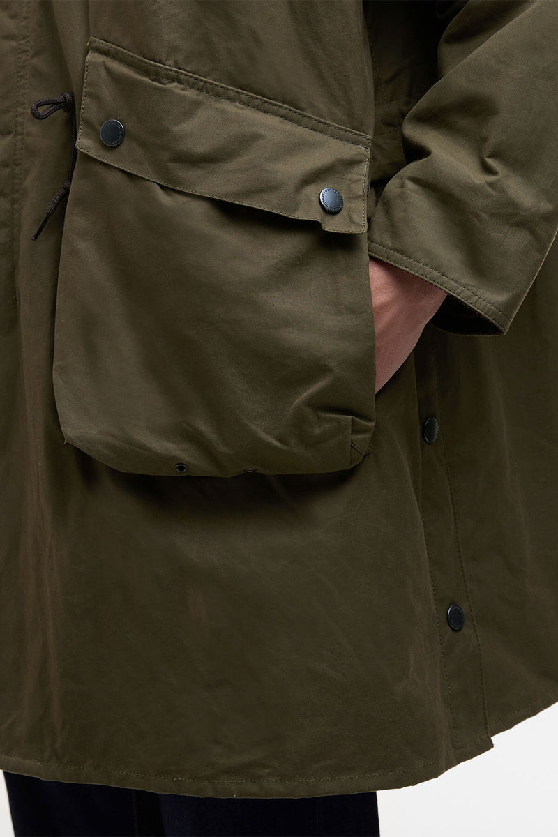 Barbour x Kaptain Sunshine Oversized Bedale Casual Field Coat