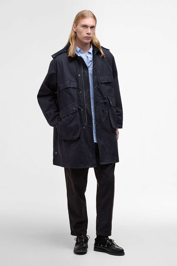 Cappotto casual oversize Bedale in stile country Barbour x Kaptain Sunshine