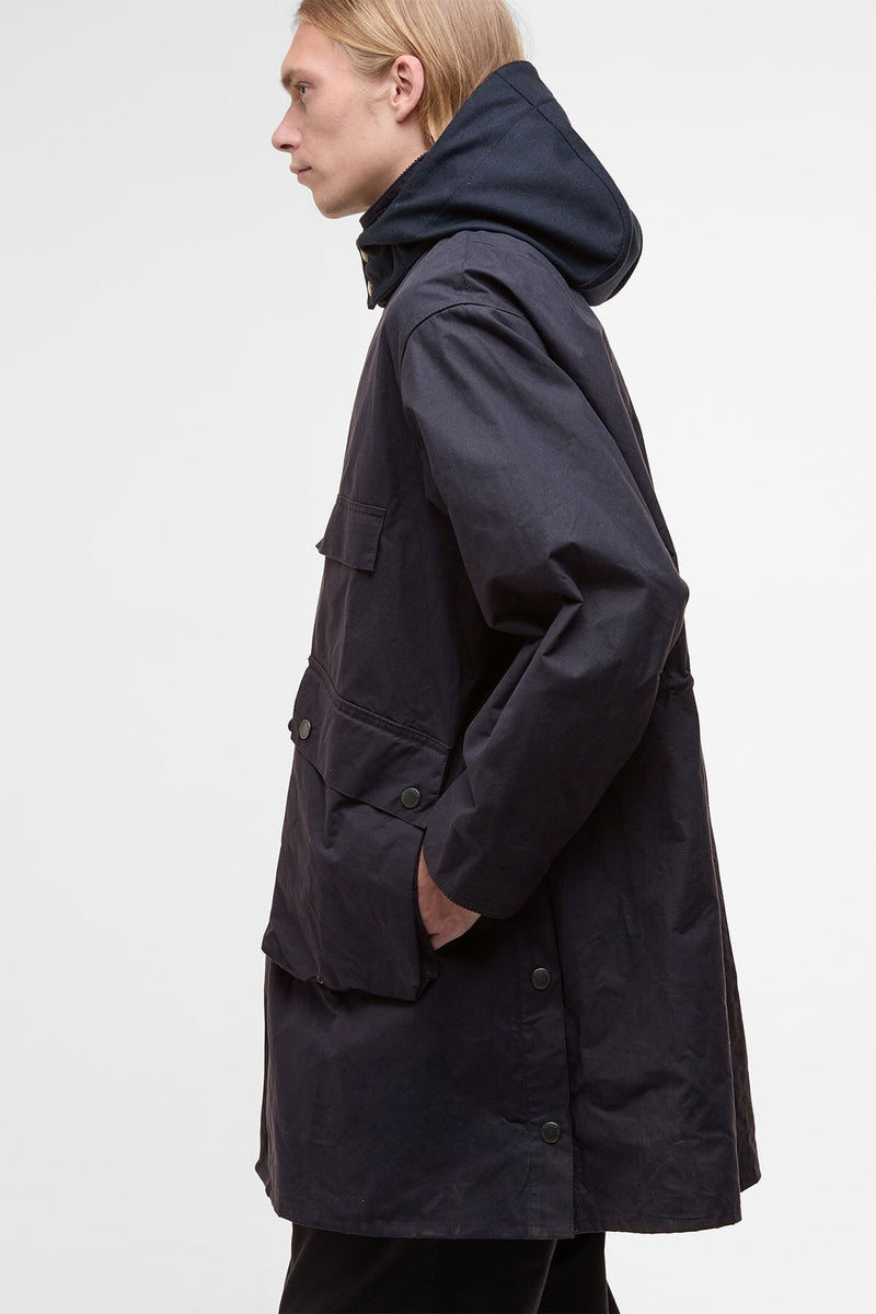 Barbour x Kaptain Sunshine Oversized Bedale Casual Field Coat
