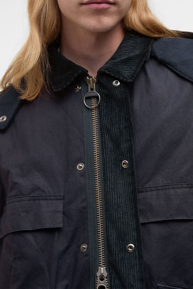 Barbour x Kaptain Sunshine Oversized Bedale Casual Field Coat