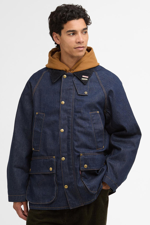 Giacca in denim Bedale oversize Barbour x Levi's