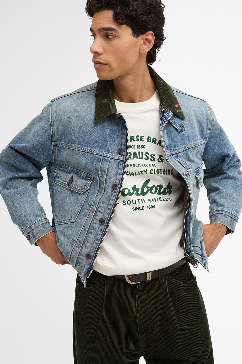 Giacca in denim Type II Barbour x Levi's