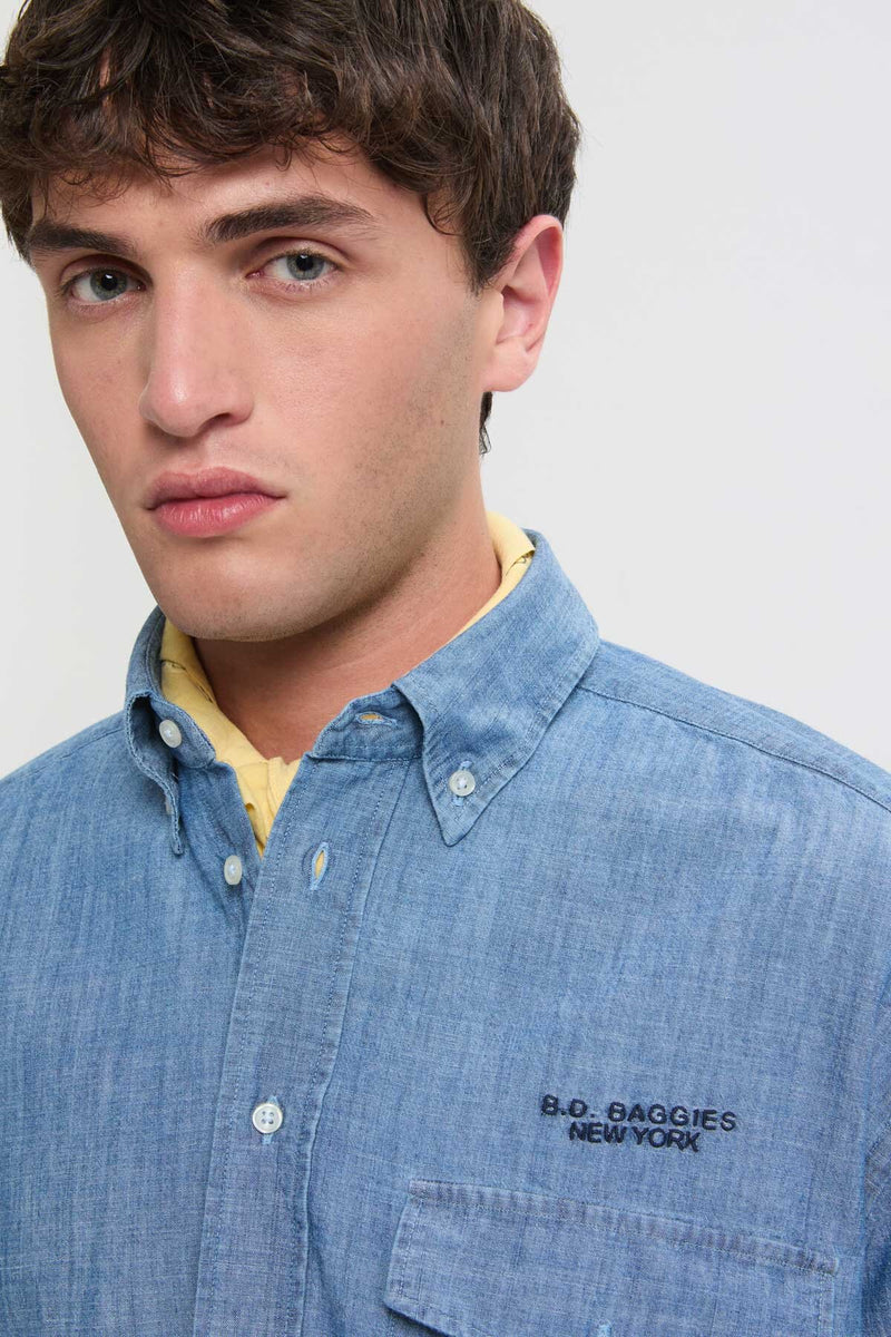 Mercer Shirt With Embrodery