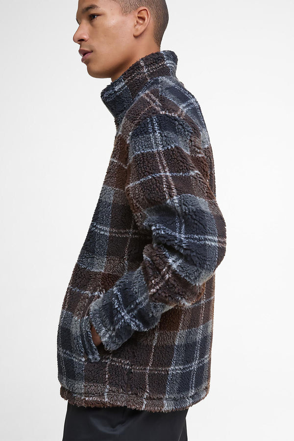Pile con zip in tartan