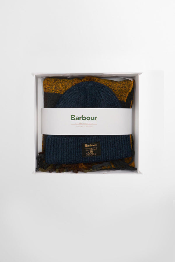 Set regalo con berretto e sciarpa Westerdale Barbour