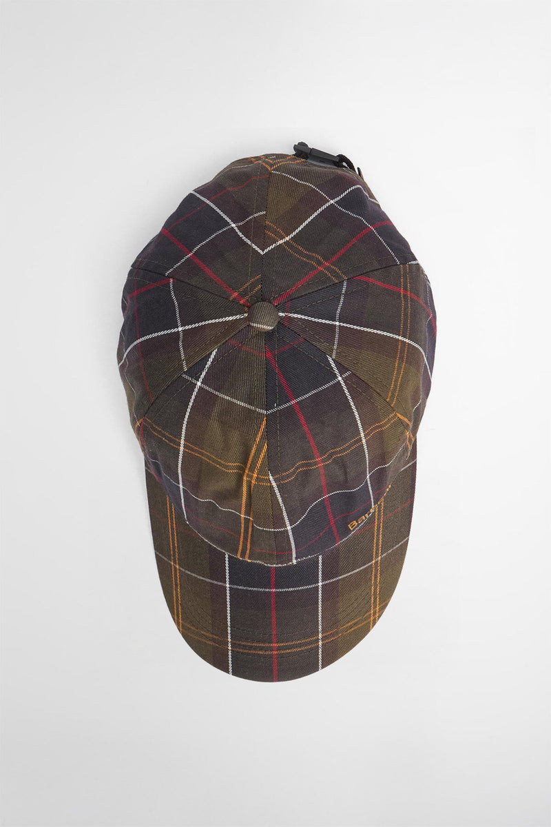 Cappellino in tartan Telfield Barbour