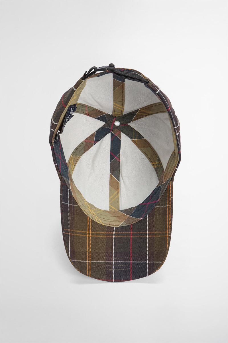 Cappellino in tartan Telfield Barbour