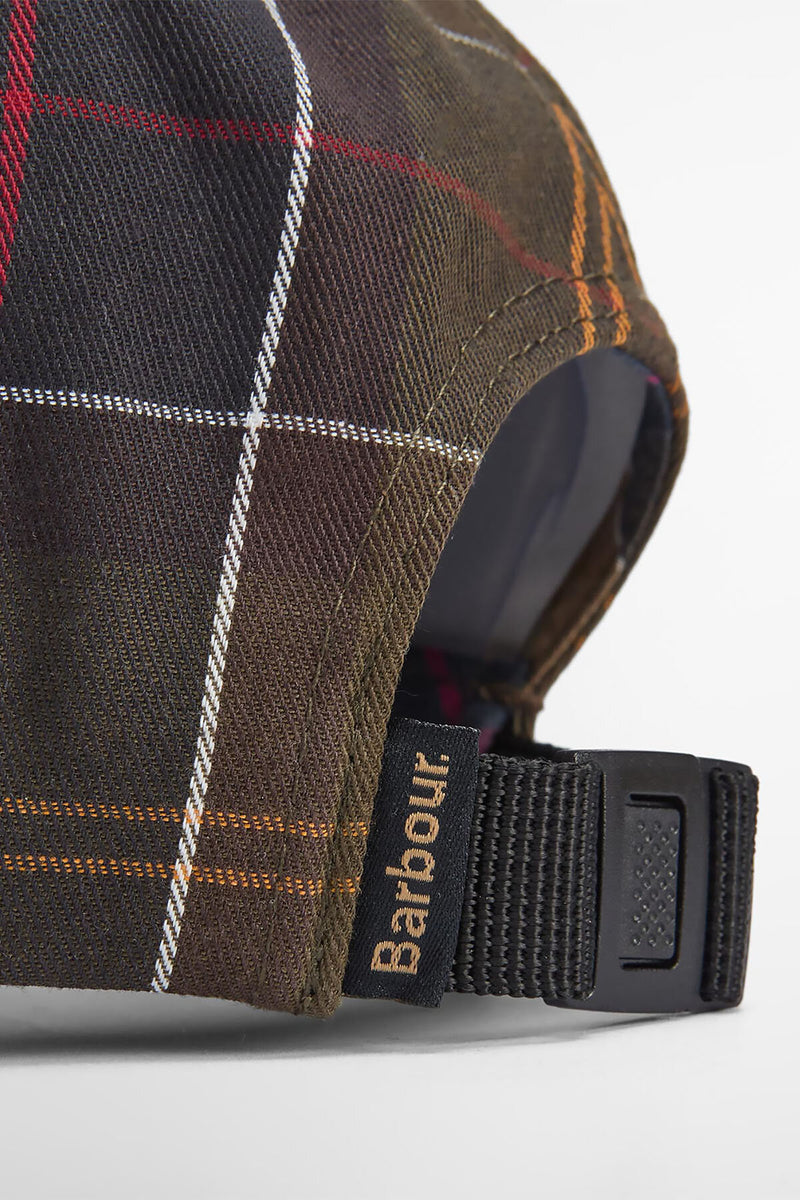 Cappellino in tartan Telfield Barbour