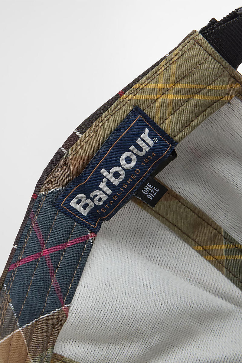 Cappellino in tartan Telfield Barbour