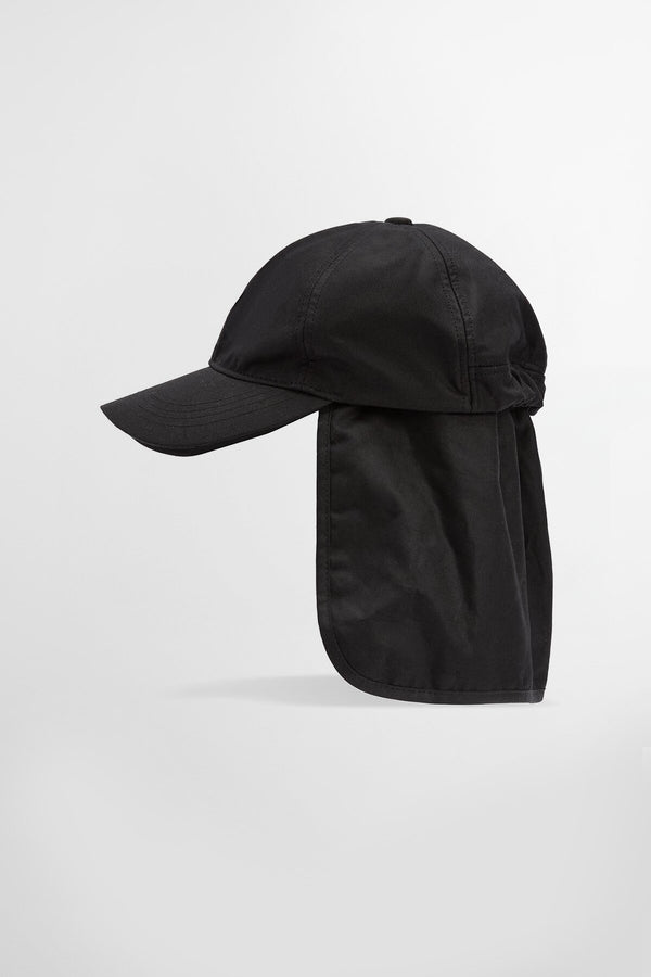 Cappellino con mantellina Barbour x Kaptain Sunshine 
