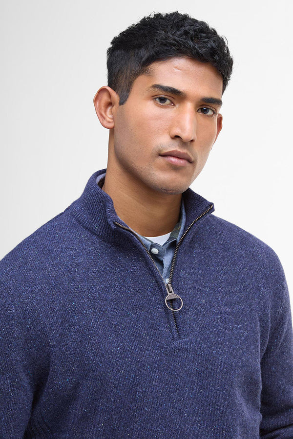 Maglione con zip corta Essential Tisbury