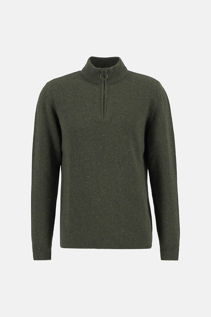 Maglione con zip corta Essential Tisbury